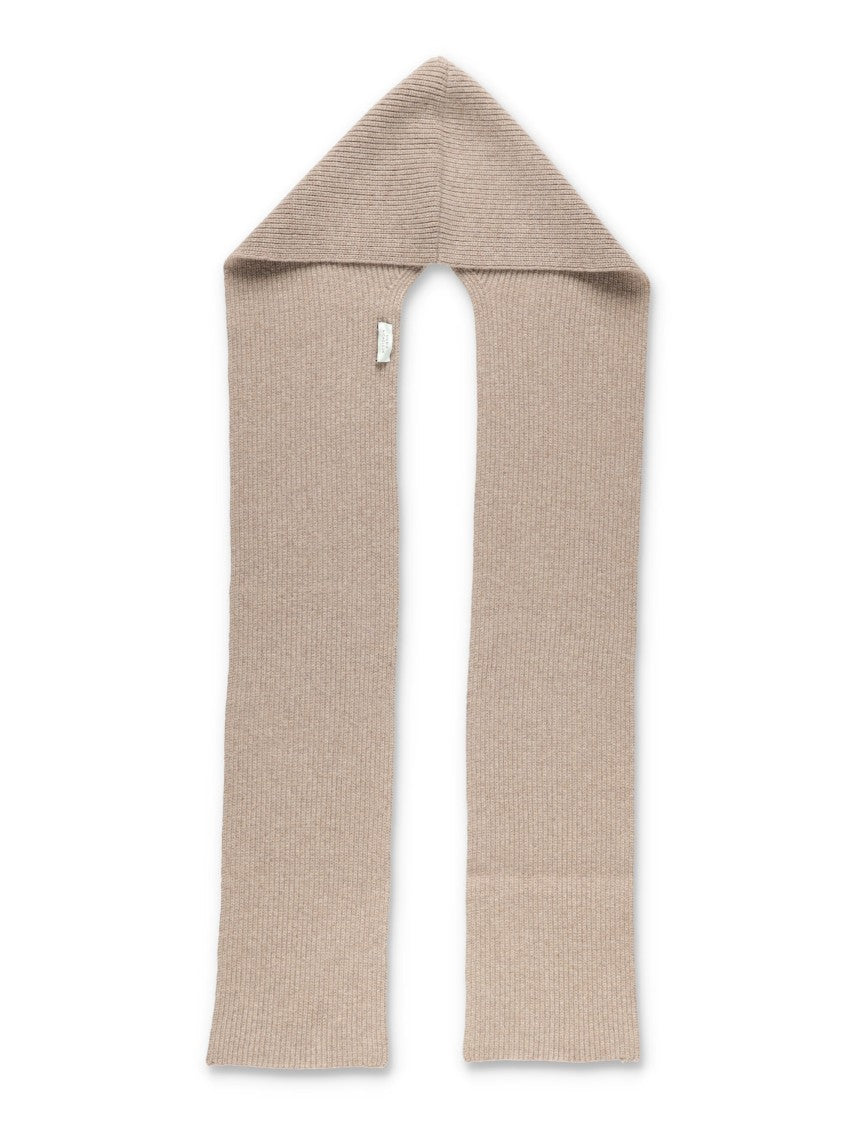 Studio Nicholson Ribbed Knit Hooded Scarf