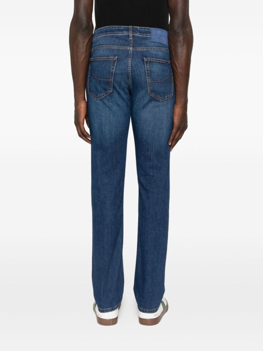 Jacob Cohen Straight-Leg Denim Jeans