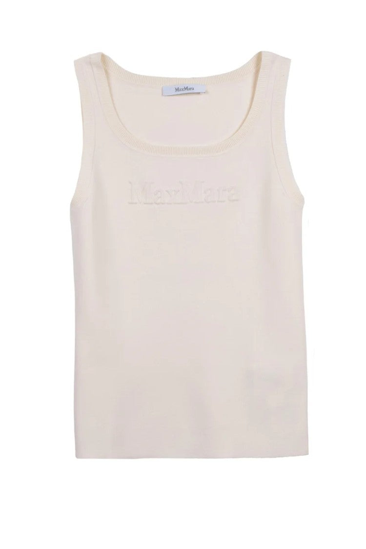 Max Mara Pentola Knit Top - Cream