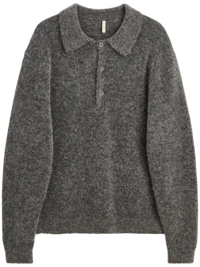 Sunflower Soft Textured Mohair Polo With Classic Design