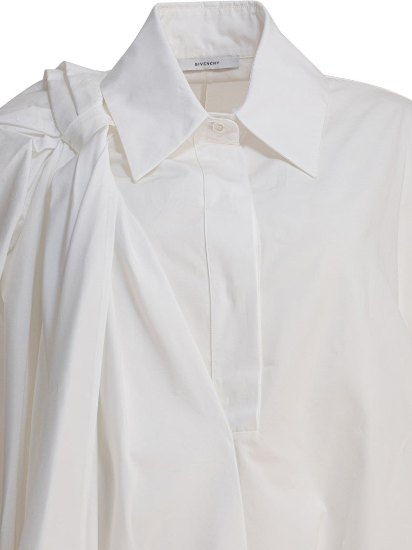 Givenchy White Cotton Poplin Shirt