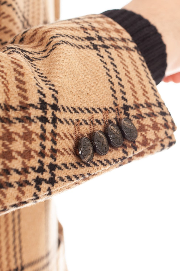 Tagliatore Montecarlo Prince Of Wales Double-Breasted Jacket