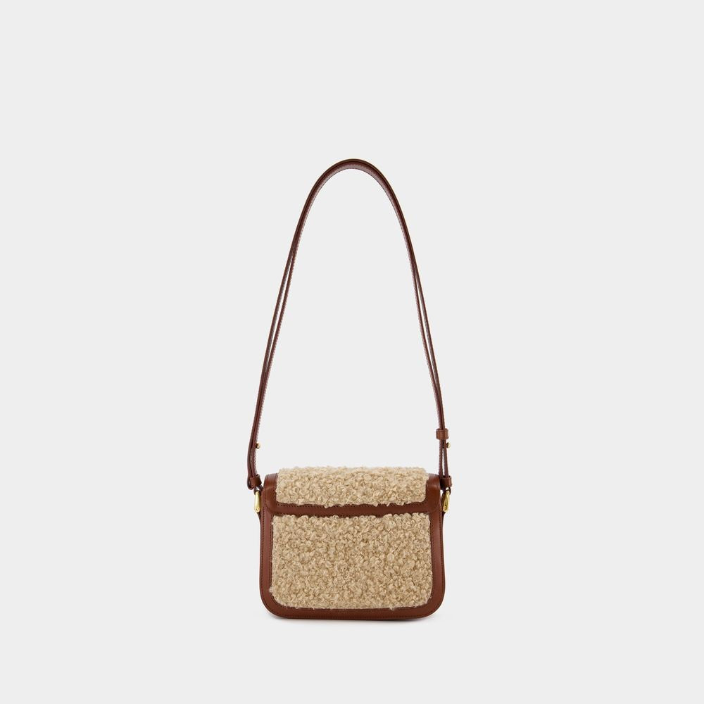 A.P.C. Grace Small Crossbody - Synthetic - Hazelnut