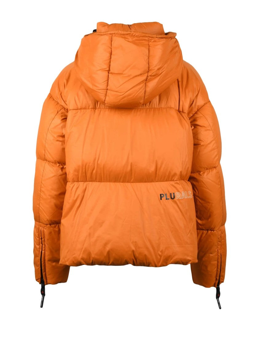 Peuterey Orange Faith Hooded Down Jacket