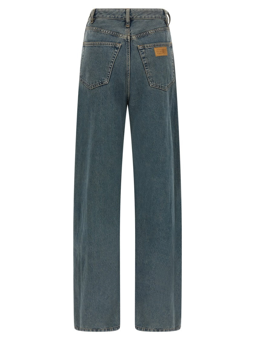 Mm6 By Maison Margiela 'Back-To-Back' Jeans