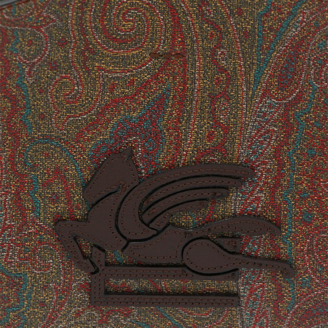 Etro Brown Patterned Tote Bag