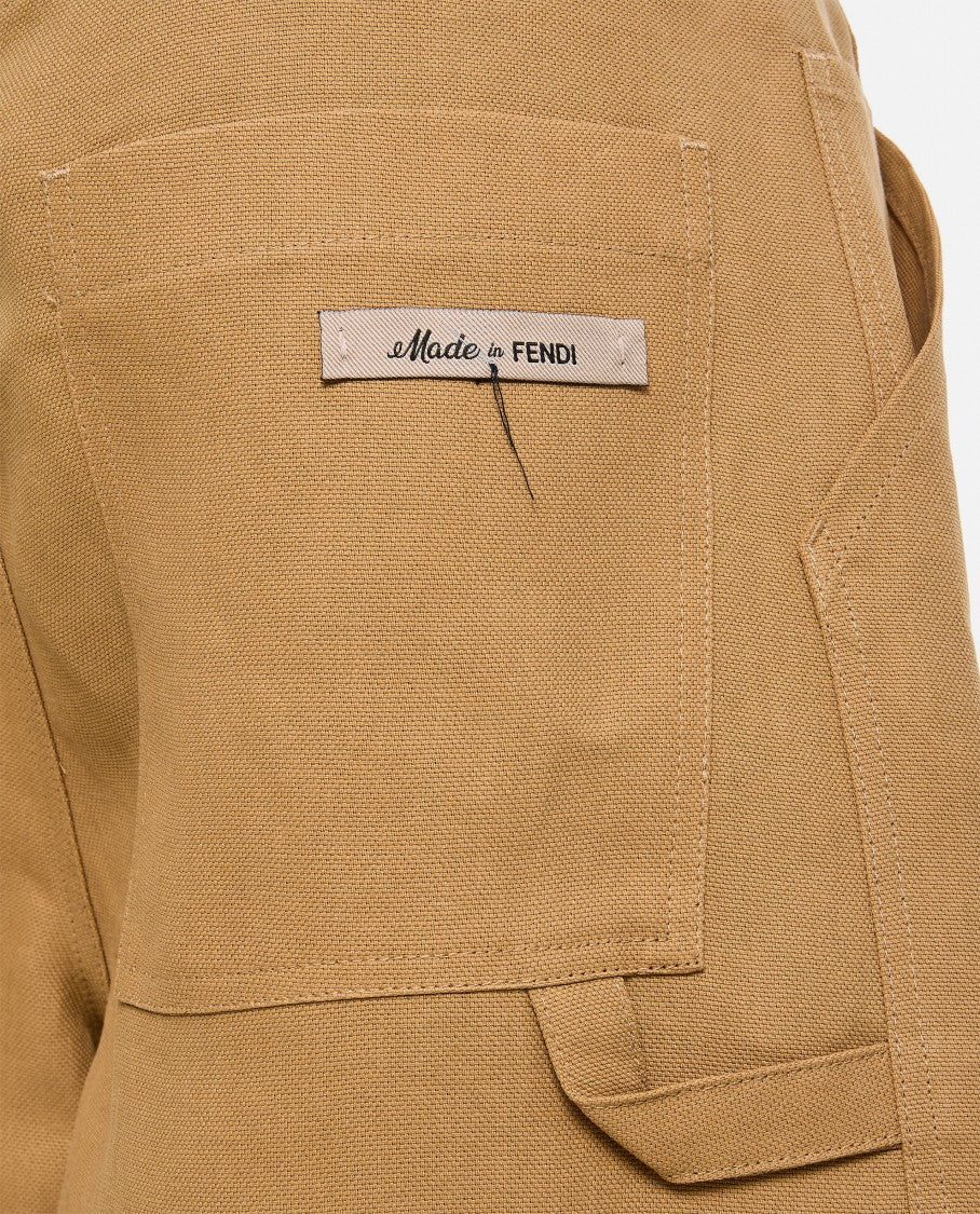 Fendi Paper Canvas Bermuda