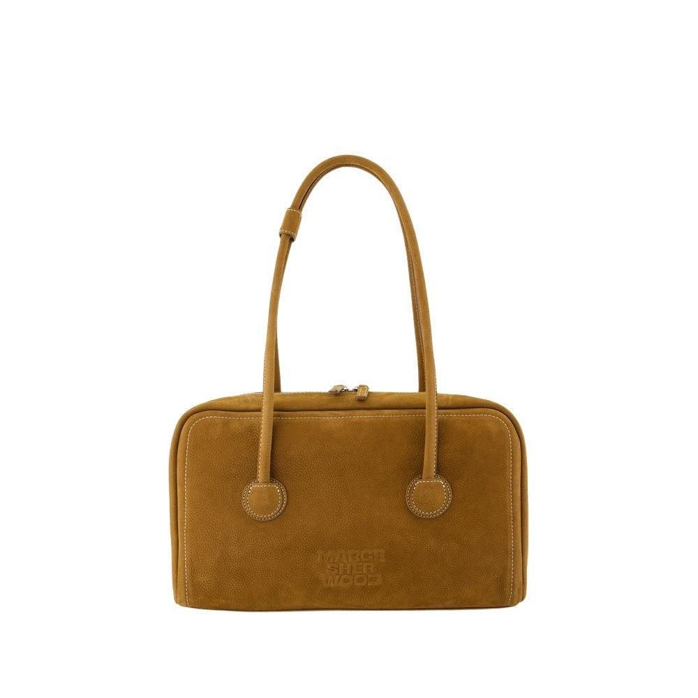 Margesherwood Soft Boston Shoulder Bag - Leather - Brown