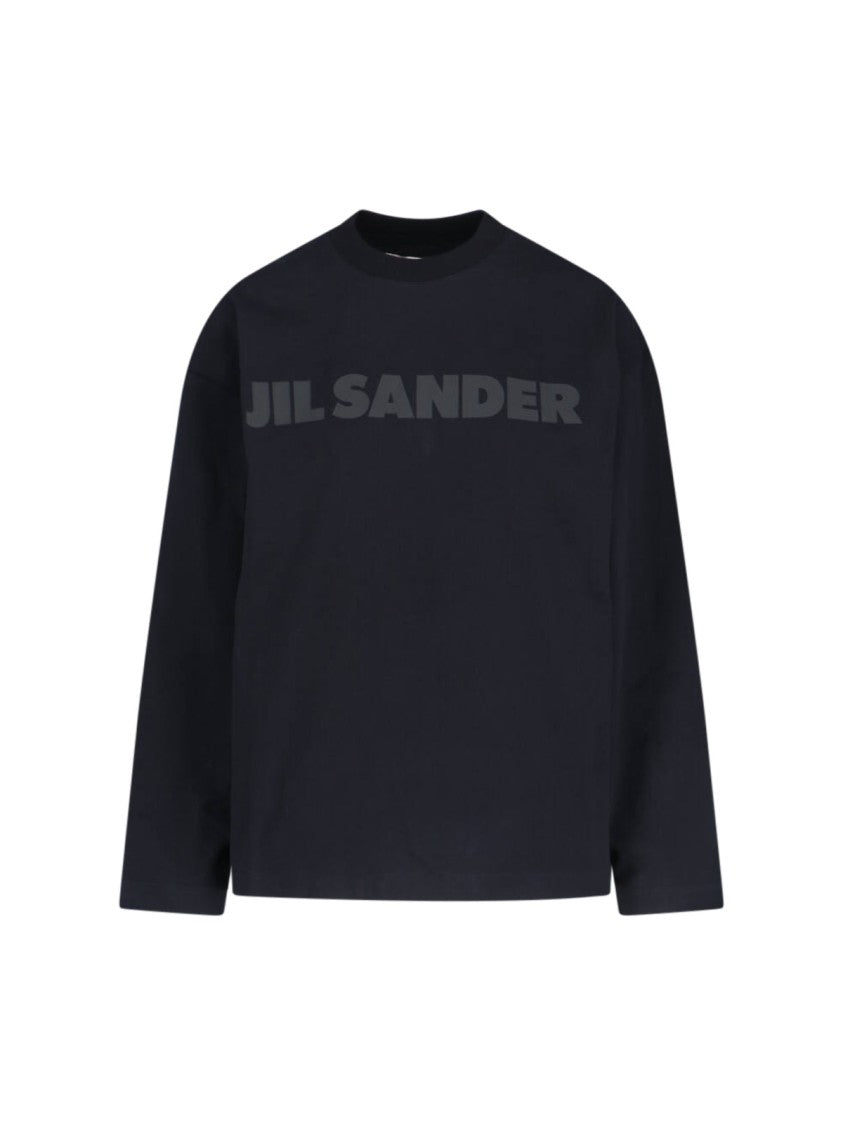 Jil Sander Logo T-Shirt – Black