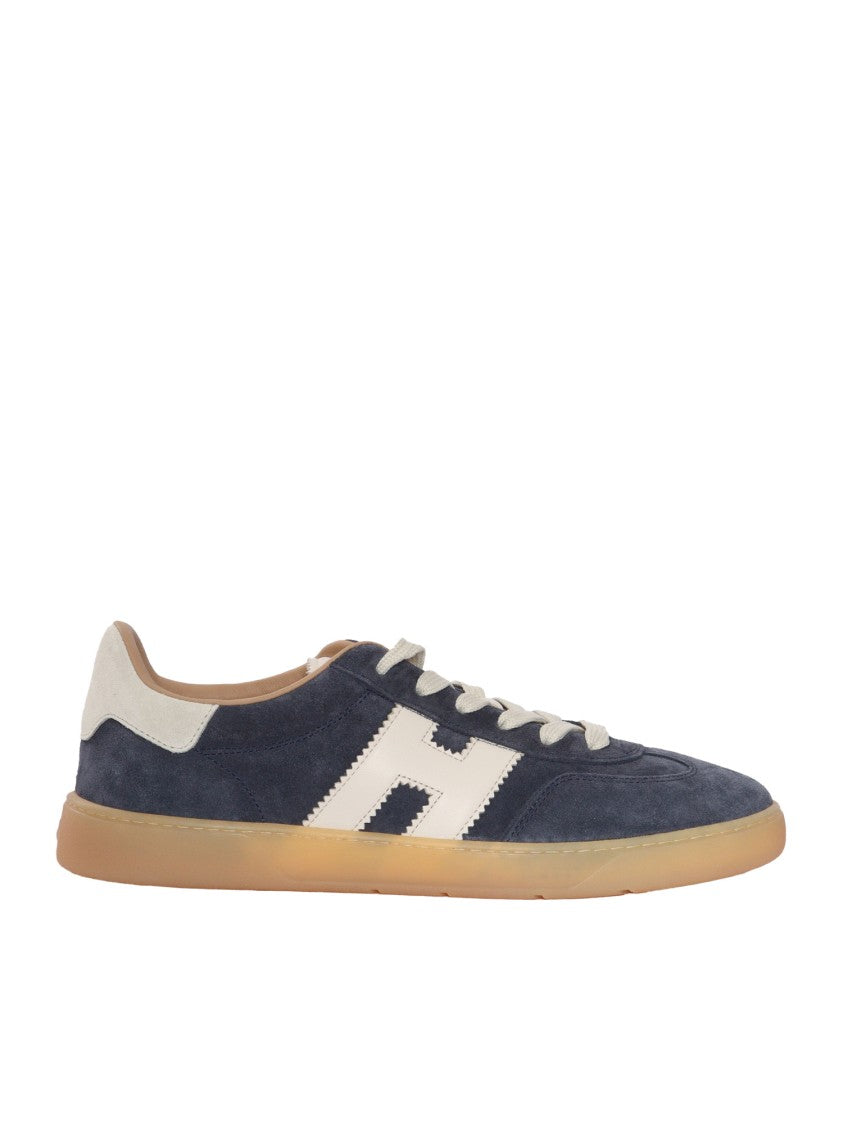 Hogan Navy Suede Cool Low-Top Sneakers