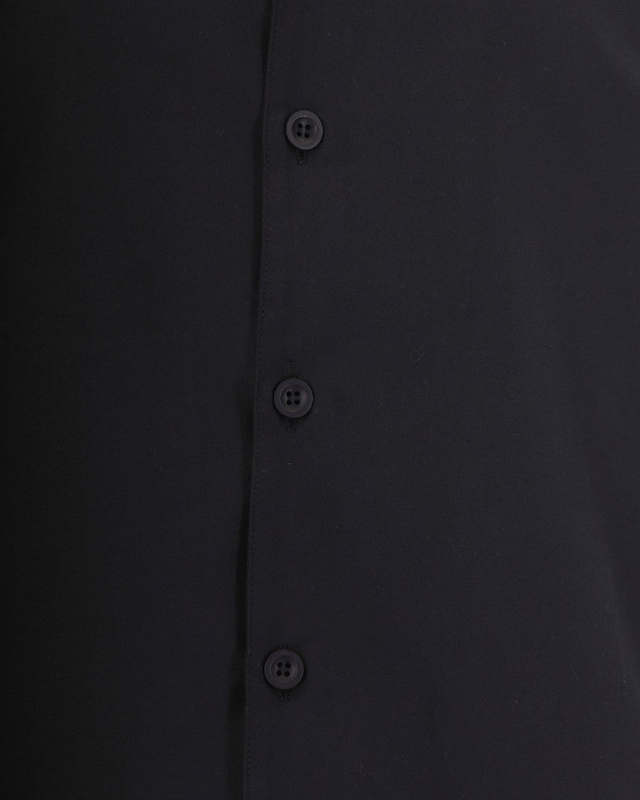 Arte Antwerp Structured Nylon And Linen Casual Shirt