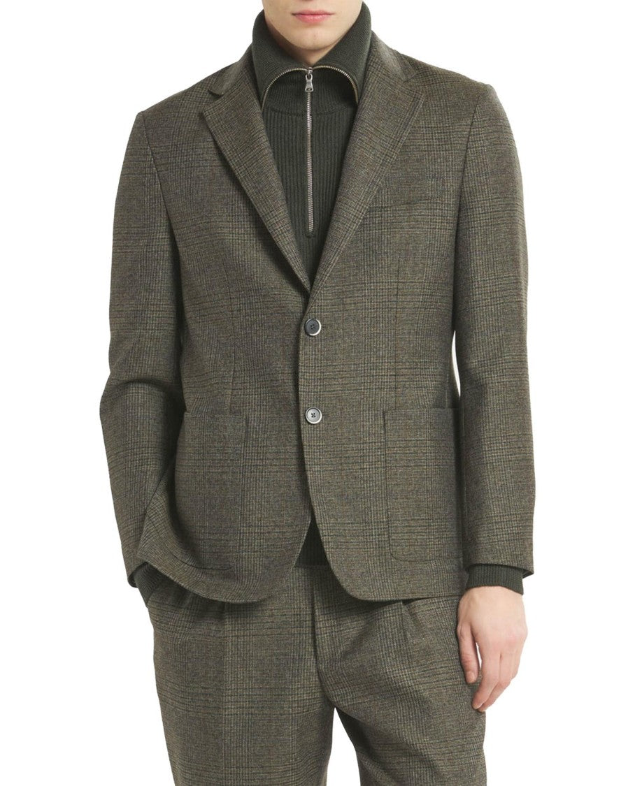 Barena Tailored Grey Wool Jacket