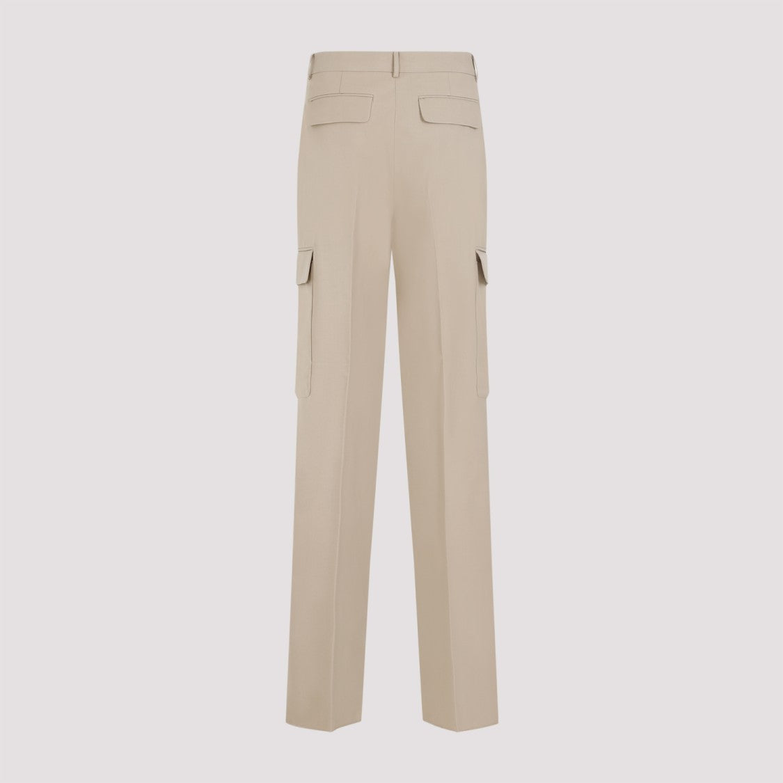 Sportmax Jacopo Cargo Beige Viscose Pants