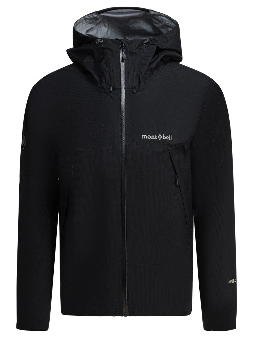 Montbell Black Jacket With Adjustable Hood