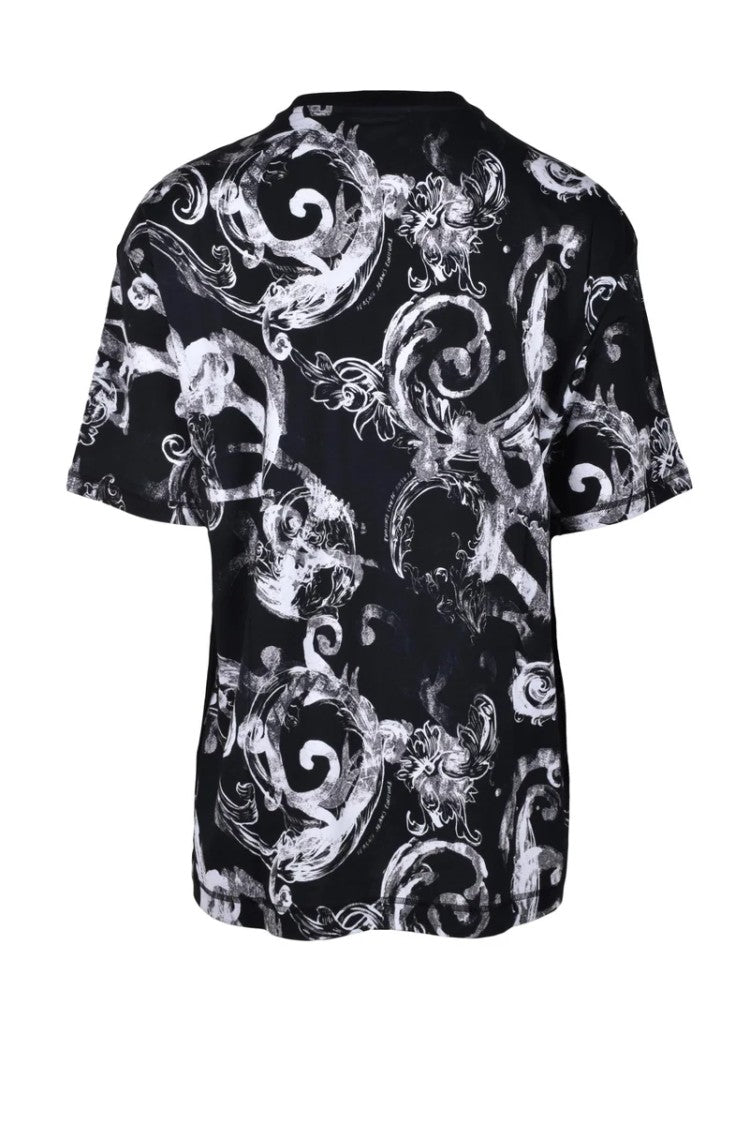 Versace Jeans Couture Black/White Logo T-Shirt