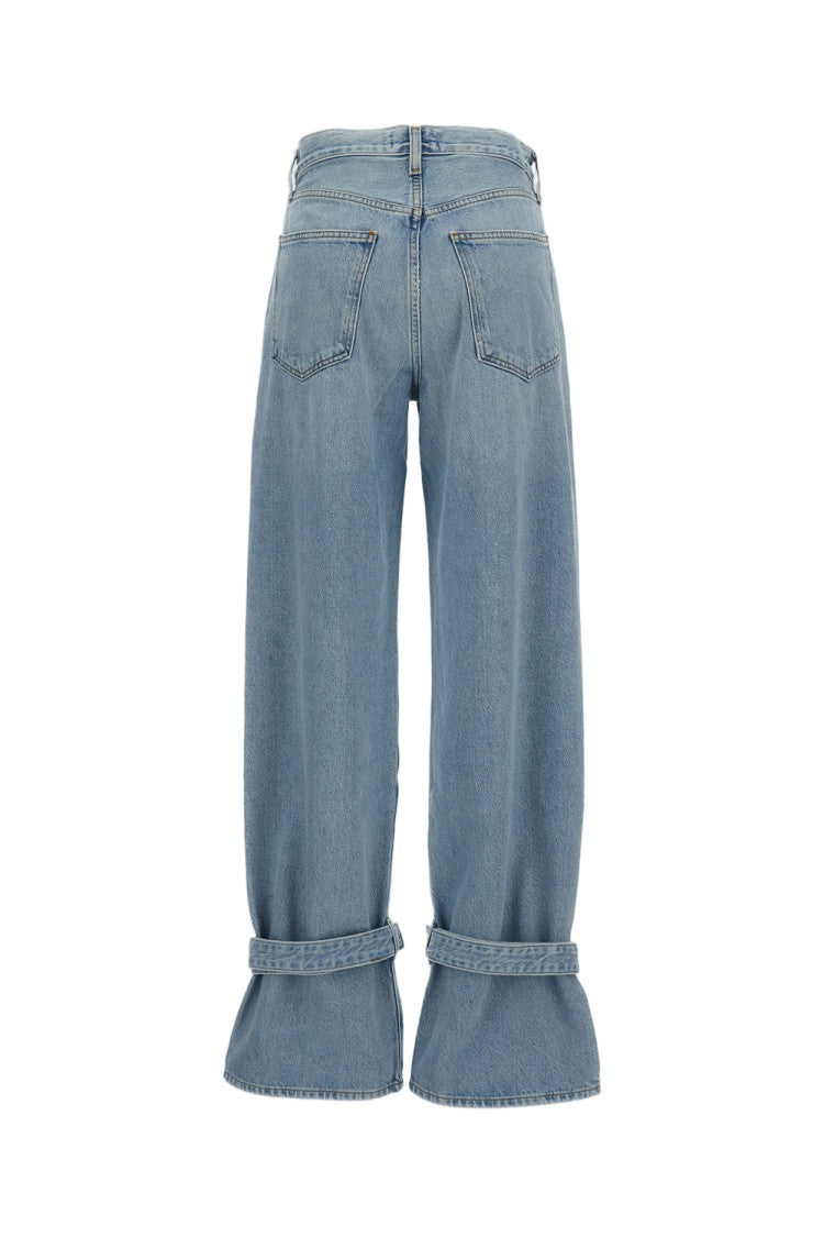 Agolde Jeans With Cinched Hem