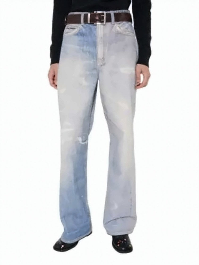 Our Legacy Full-Cut Denim Jeans With Relaxed Wide-Leg Fit