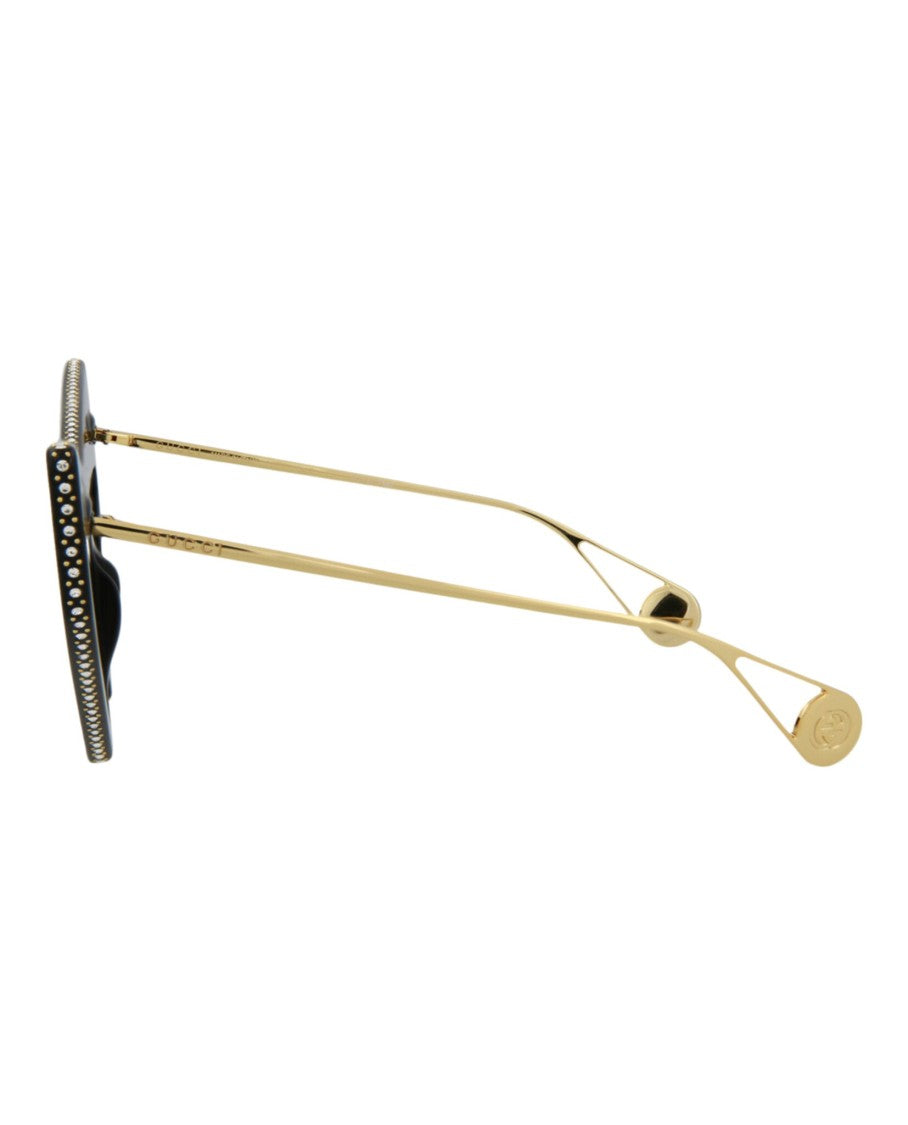Gucci Cat Eye-Frame Acetate Sunglasses