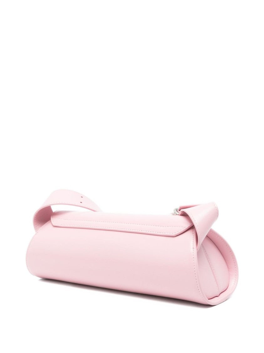 Jil Sander Soft Pink Leather Shoulder Bag