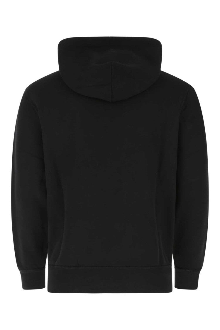 Polo Ralph Lauren Black Cotton Blend Sweatshirt
