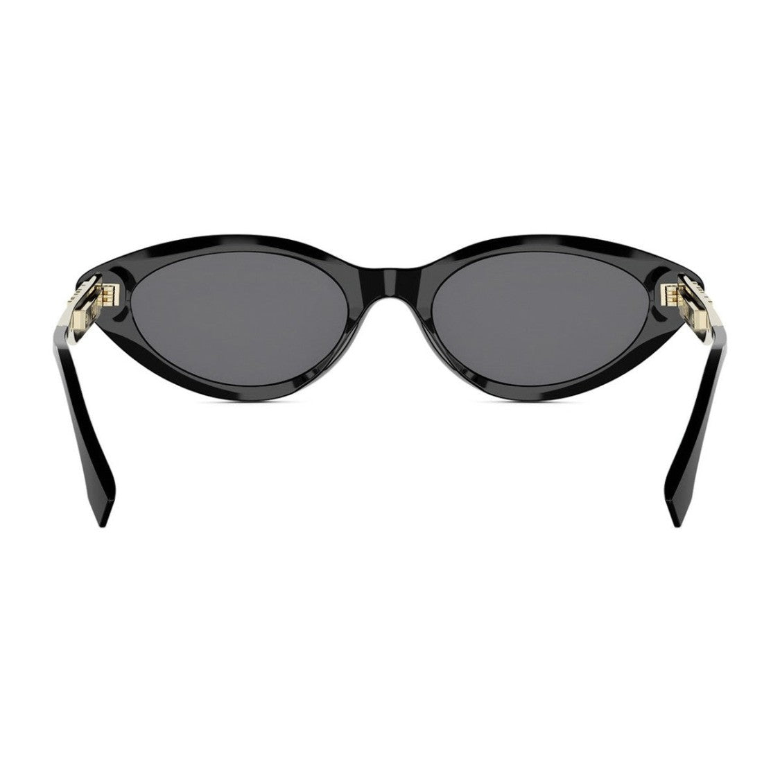 Fendi Black Fendigraphy Acetate Cat-Eye Sunglasses
