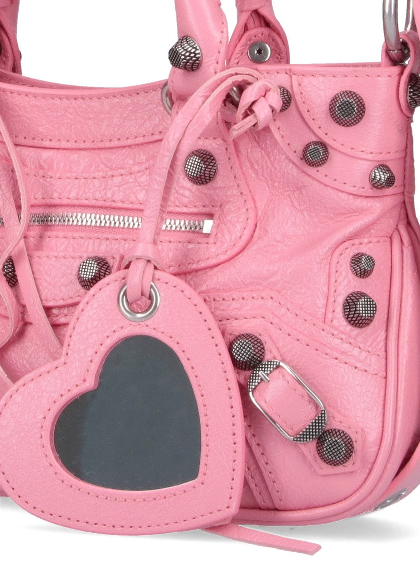 Balenciaga Small 'Neo Cagole' Shoulder Bag – Pink