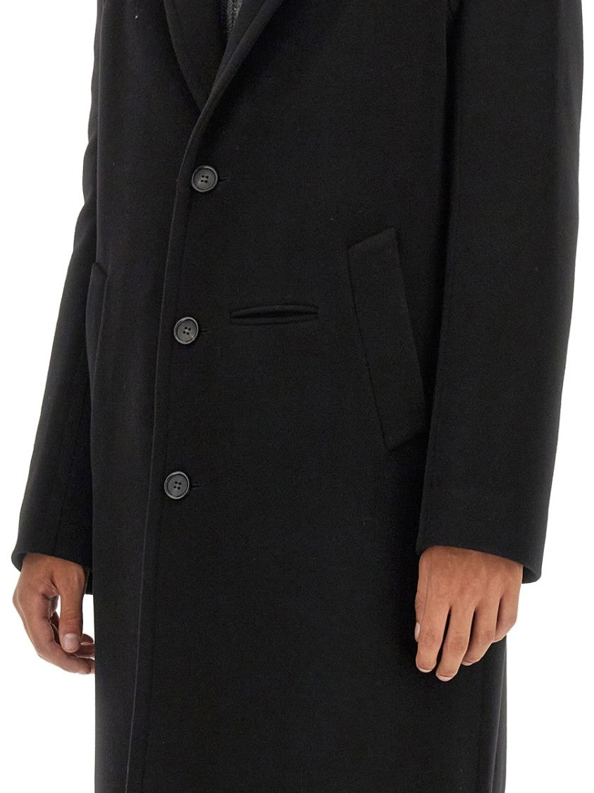Alexander Mcqueen Single-Breasted Coat