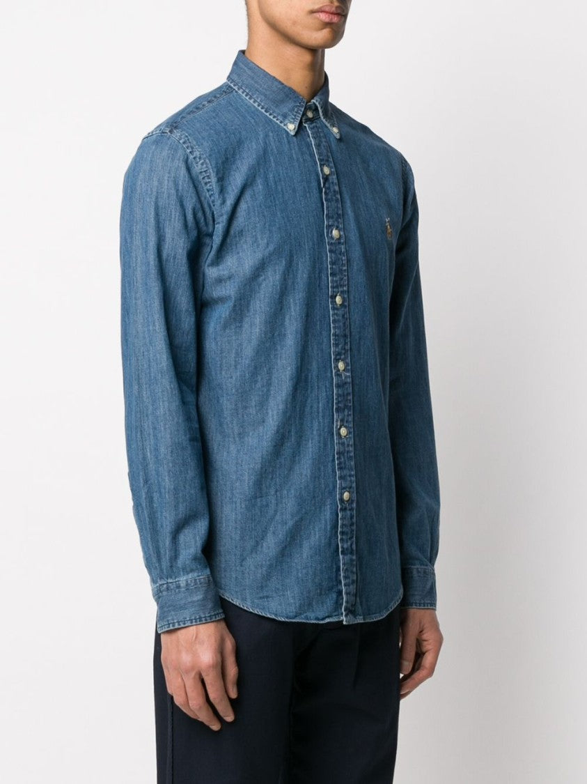 Polo Ralph Lauren Classic Blue Denim Shirt