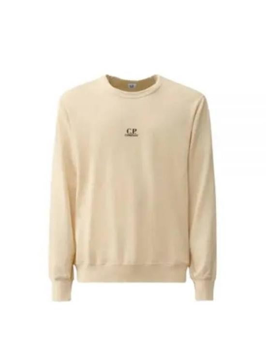 C.P. Company Minimalist Long-Sleeve Crewneck Sweatshirt With Logo Detail