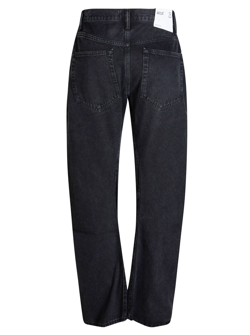 Agolde Spiral Design Relaxed Fit Jeans