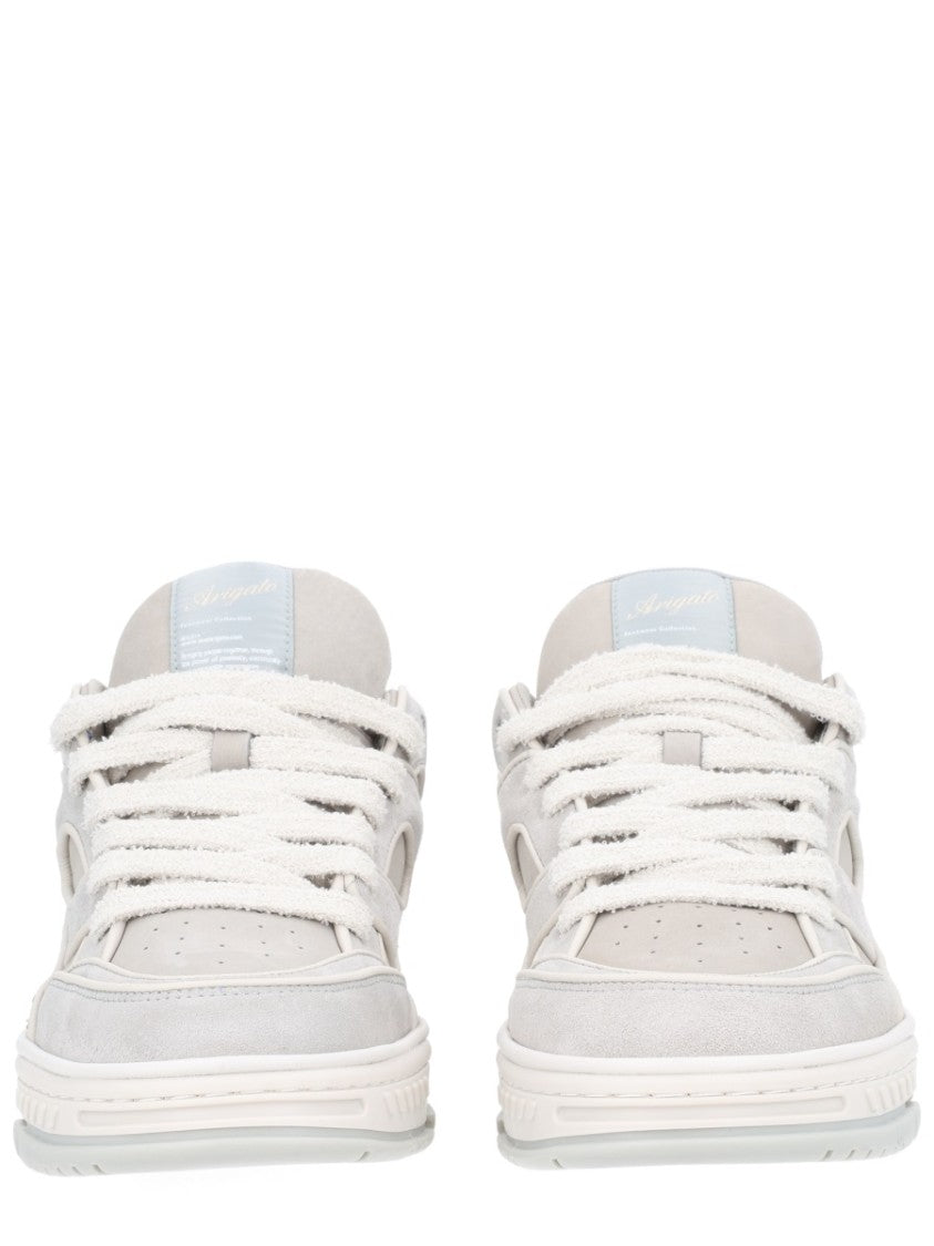 Axel Arigato Area Lo Leather Layered Panel Sneakers