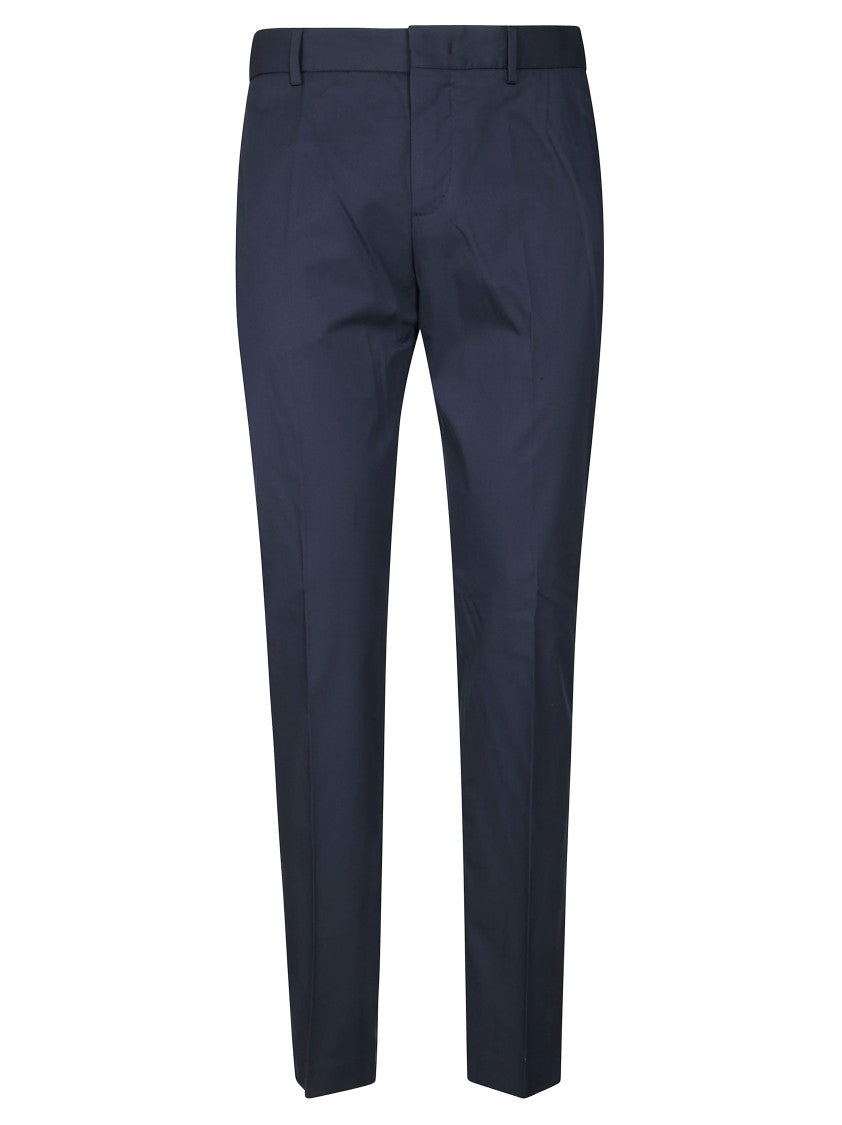 Pt01 Straight-Leg Tailored Pants With Structured Waistband