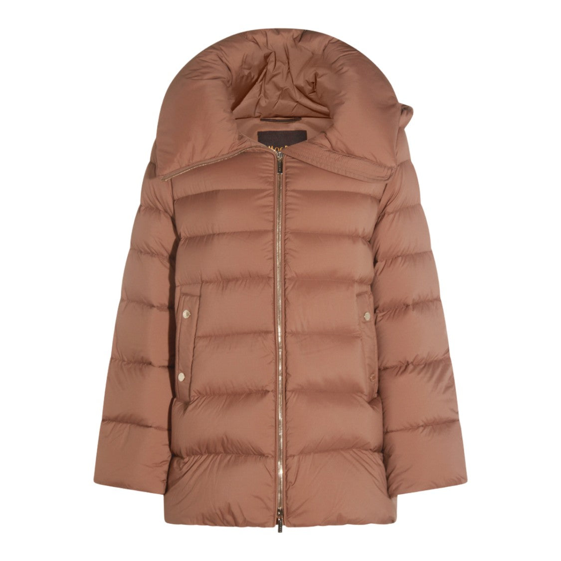Moorer Padded Quilted Camel Down Coat