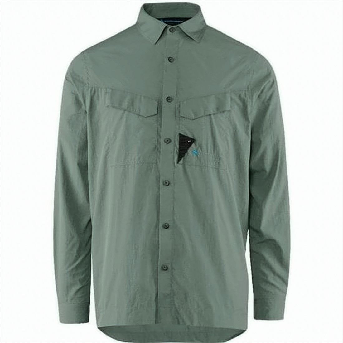 Klattermusen Long-Sleeve Button-Up Shirt With Chest Pockets And Ventilation