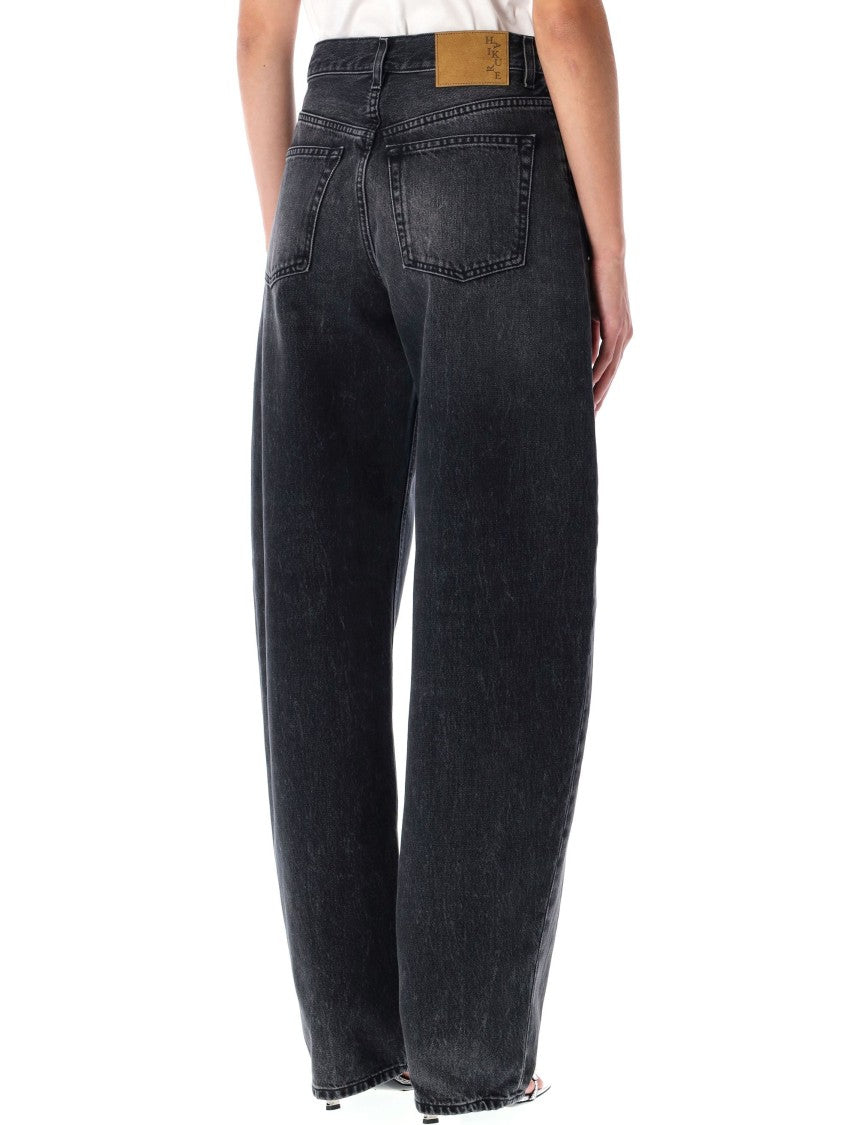 Haikure Bibi Balloon Black Jeans