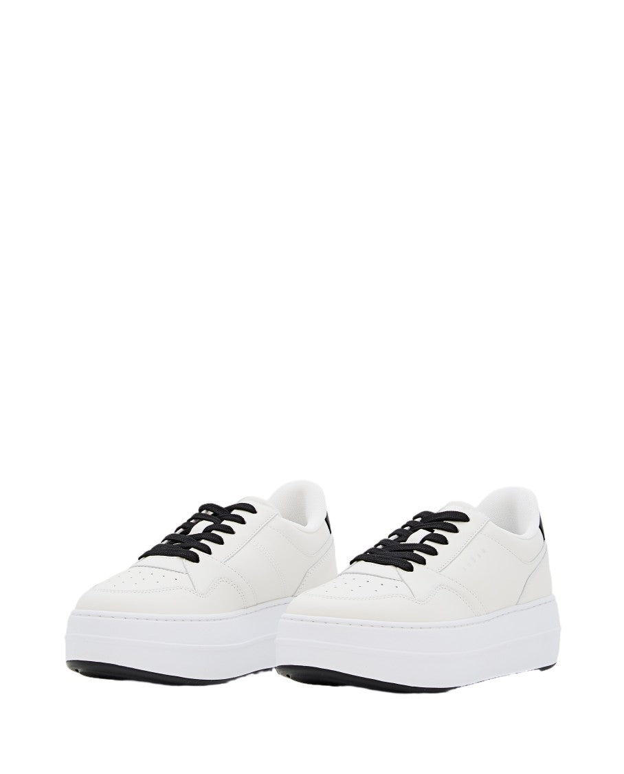 Hogan Low-Top Lace-Up Sneakers With Minimalist Detailing