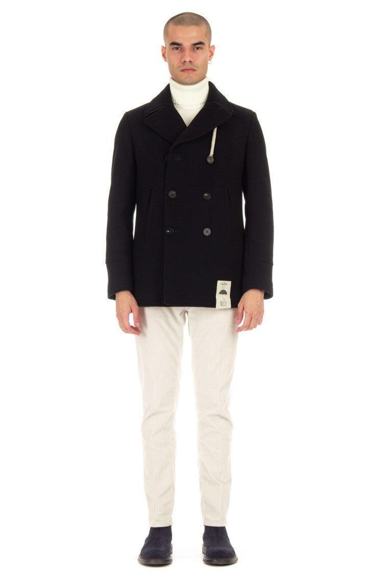 Camplin Air-Warm Padded Double-Breasted Peacoat