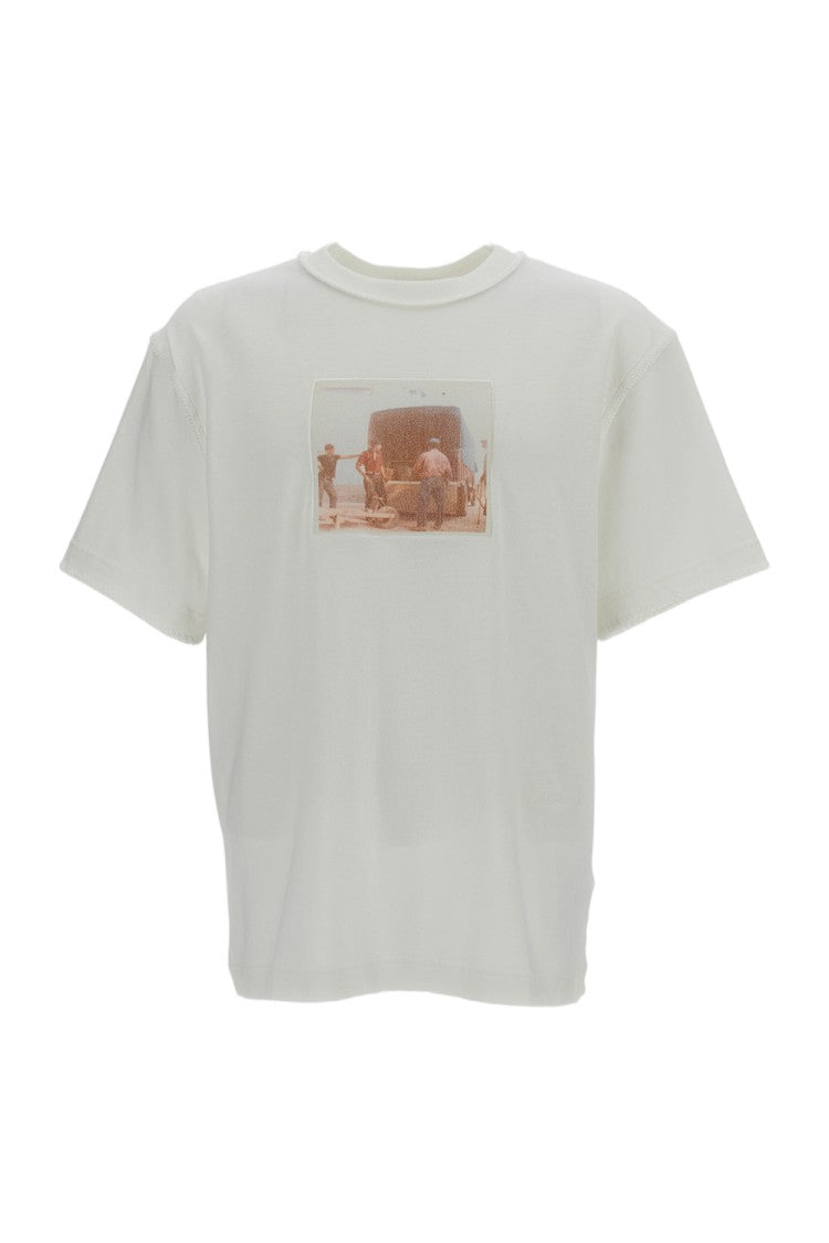 Jacquemus White/Ecru The Paysan T-Shirts
