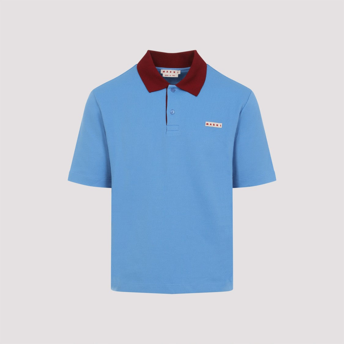 Marni Classic Light Blue Polo Shirt
