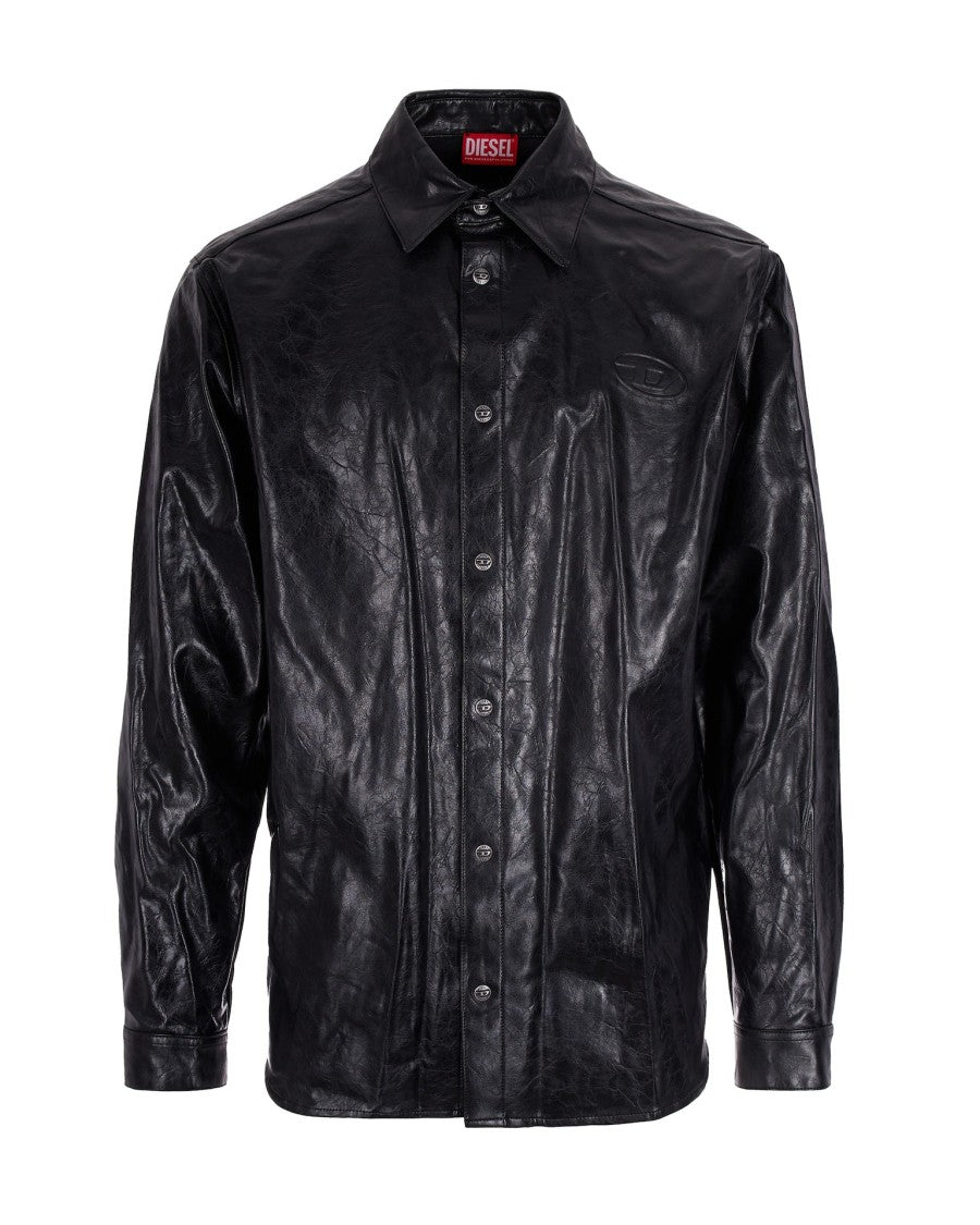Diesel S-Simply-Qmbu Coated Jacket