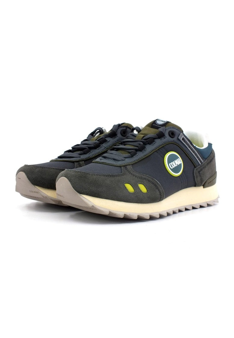 Colmar Originals Low Profile Mixed Leather Sneakers