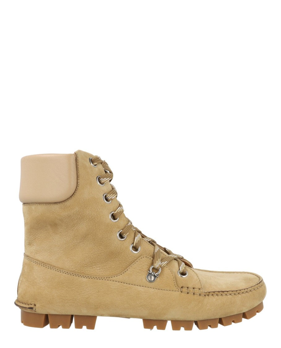 Ferragamo Grifo Hiking Boots