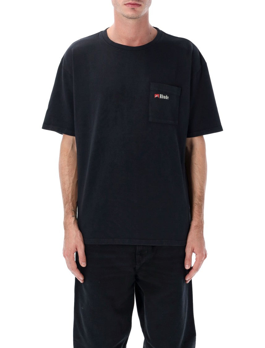 Rhude Moonlight Wolf Pocket T-Shirt