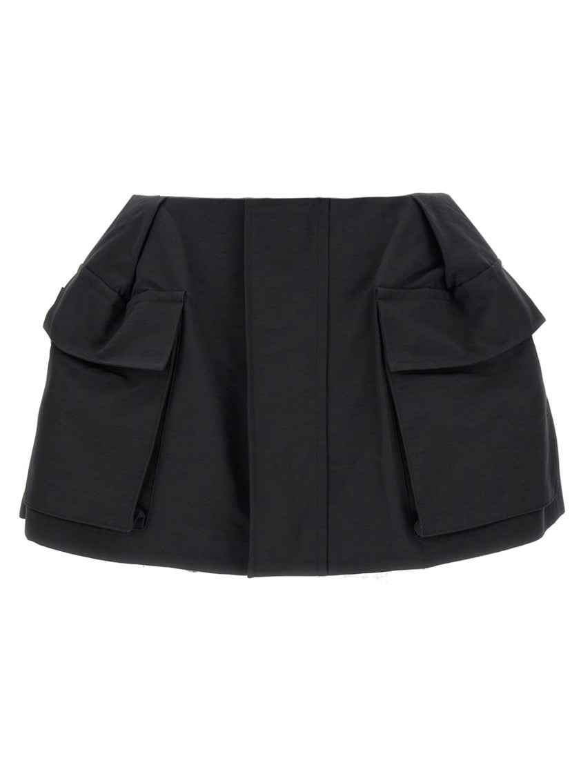Sacai Cargo Skort With Functional Pockets And Versatile Design