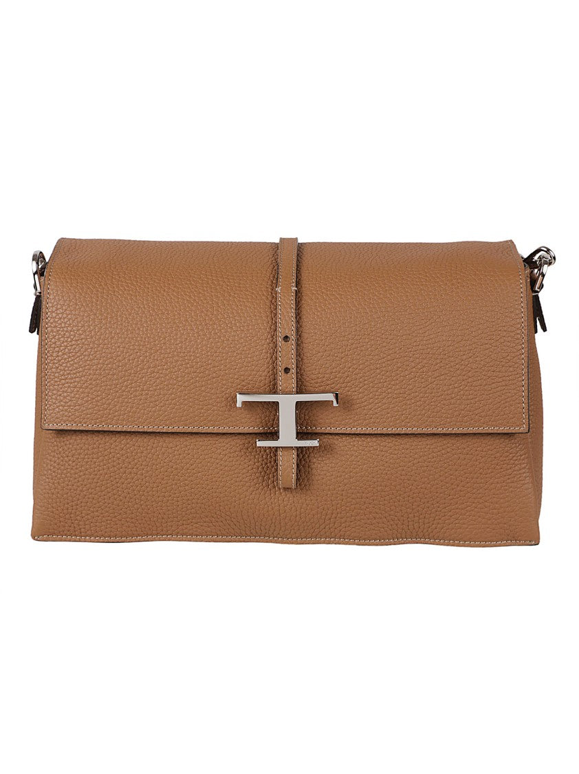 Tod's Structured Rectangular Bag In Textured Bullskin Leather