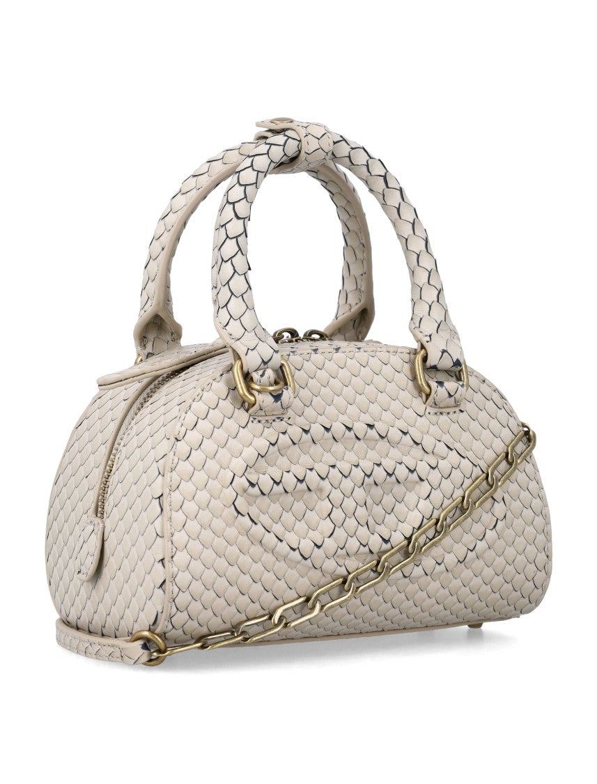 Diesel 1Dr Dome Taipan Snake Embossed Crossbody