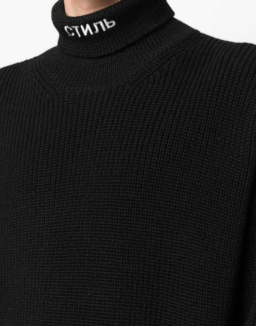 Heron Preston Ctnmb Knit Rollneck Sweater