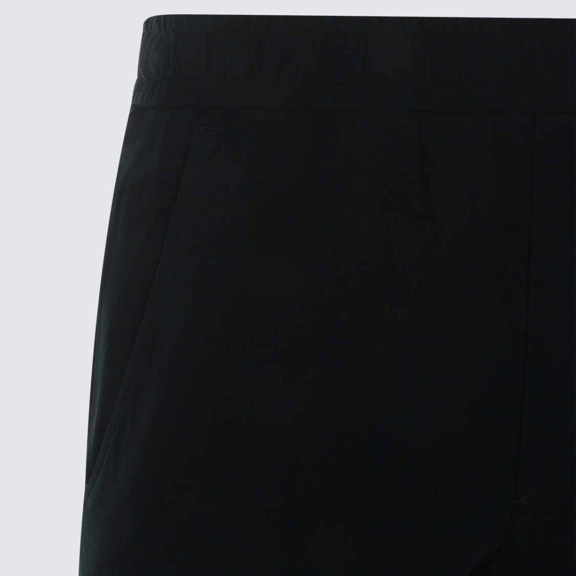 Zanone Straight-Leg Trousers With Elastic Waistband And Side Pockets