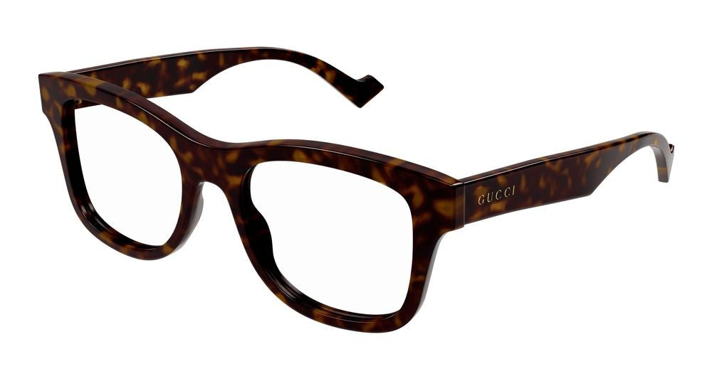Gucci Eyeglasses Gg1332o 005 Havana Havana Transparent 54/19/145