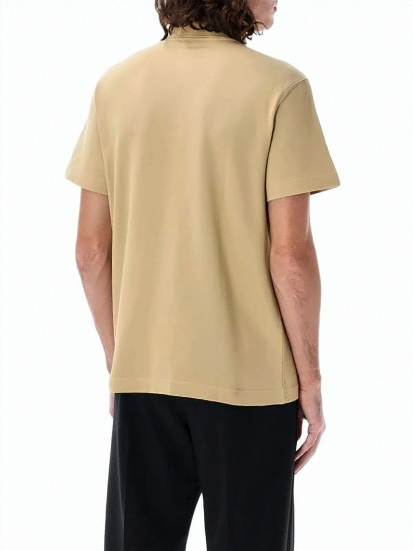 Burberry Textured Fabric Polo Shirt